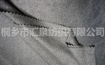 色織染色緯編麂皮絨